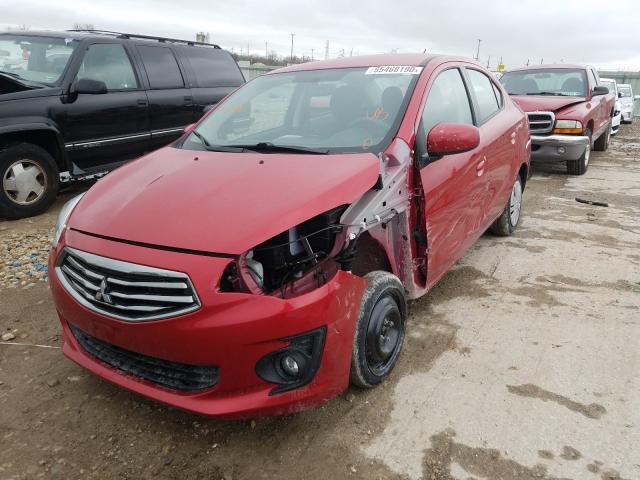 2018 MITSUBISHI MIRAGE G4 ML32F3FJ0JHF16408