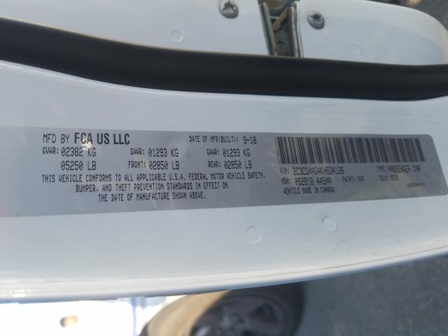 2019 DODGE CHARGER PO 2C3CDXAG4KH534126