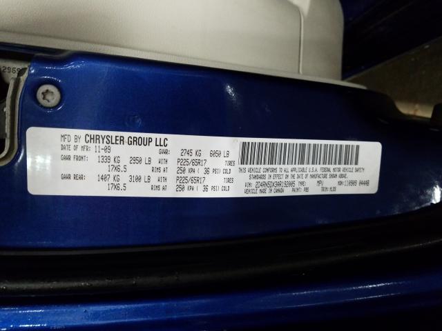 2010 DODGE GRAND CARA 2D4RN5DX3AR192005