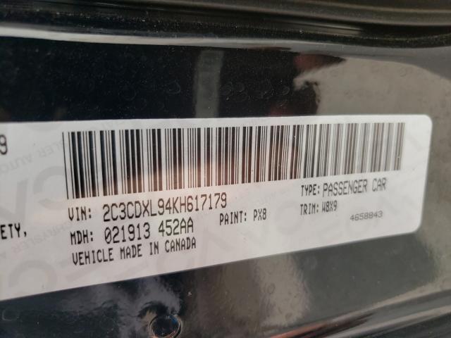 2019 DODGE CHARGER SR 2C3CDXL94KH617179