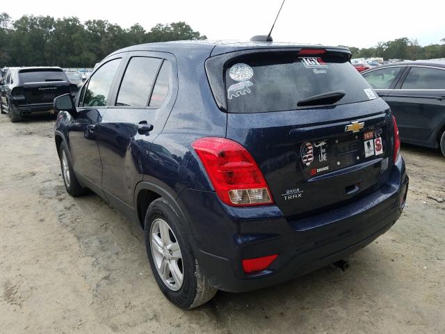 2019 CHEVROLET TRAX LS 3GNCJKSB5KL312882