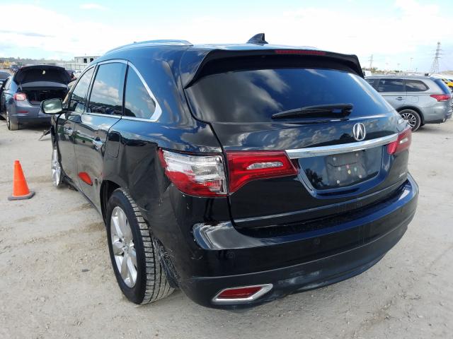 2016 ACURA MDX ADVANC 5FRYD4H98GB060054