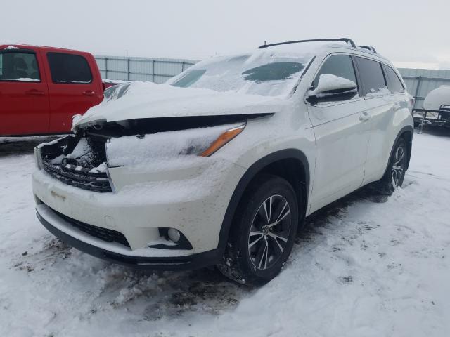 2016 TOYOTA HIGHLANDER 5TDJKRFH3GS312224