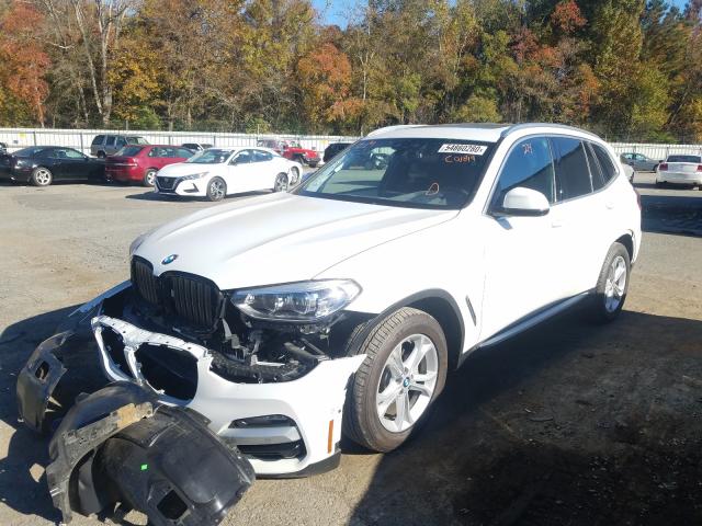 2020 BMW X3 SDRIVE3 5UXTY3C09L9C01819