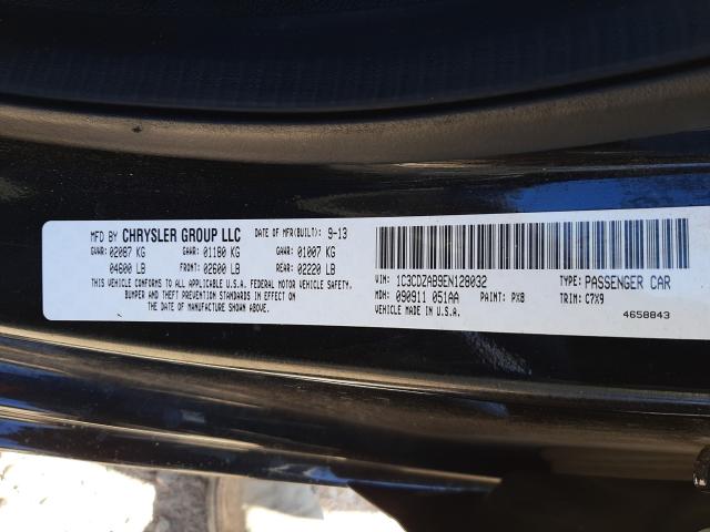 2014 DODGE AVENGER SE 1C3CDZAB9EN128032