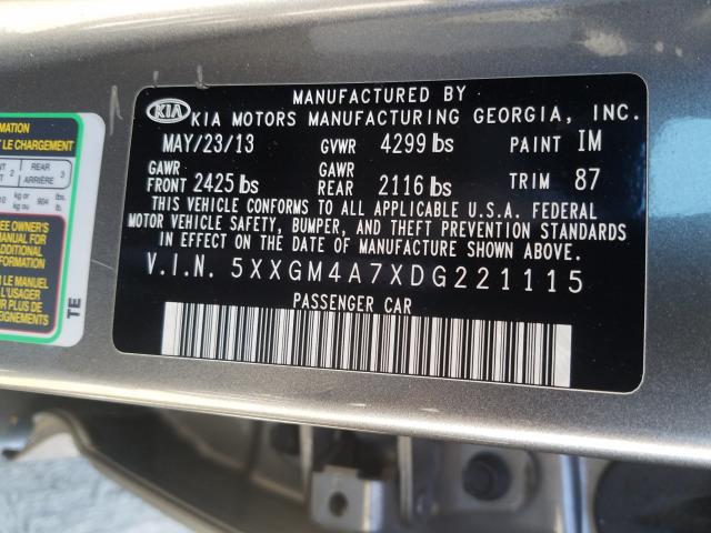 2013 KIA OPTIMA LX 5XXGM4A7XDG221115