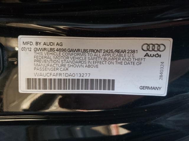 2013 AUDI A5 PREMIUM WAUCFAFR1DA013277