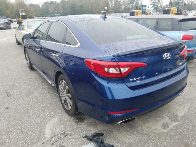 2015 HYUNDAI SONATA SPO 5NPE34AF0FH109545