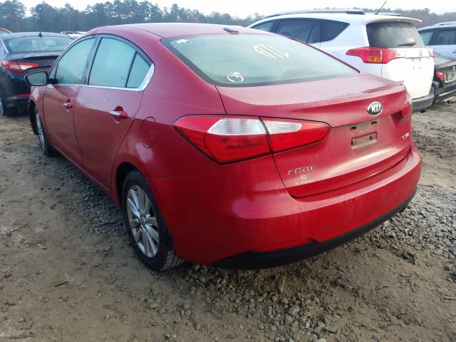 2014 KIA FORTE EX KNAFX4A85E5104797