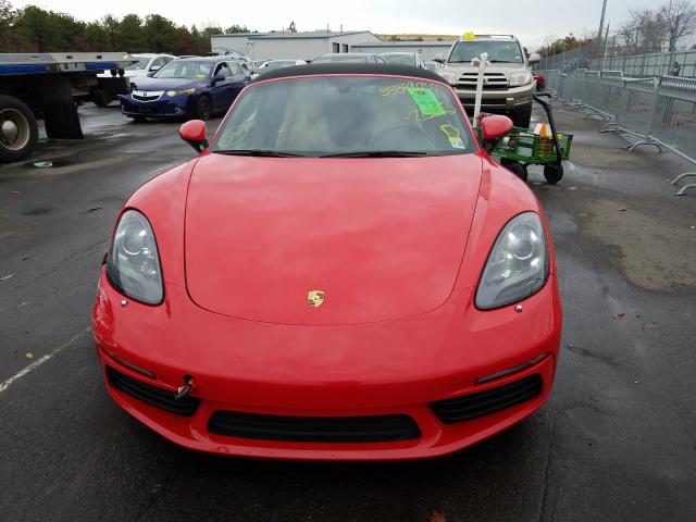 2017 PORSCHE BOXSTER WP0CA2A84HS221613