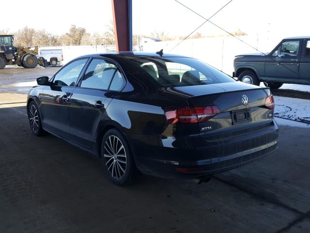 2016 VOLKSWAGEN JETTA SPOR 3VWB17AJ0GM272526