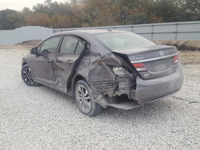 2013 HONDA CIVIC EXL 19XFB2F9XDE032165