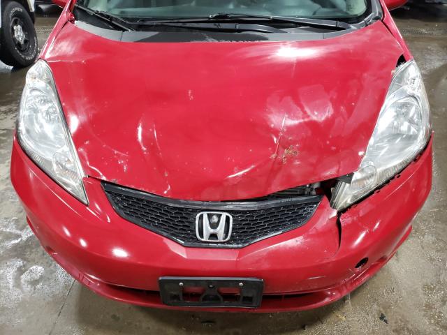 2012 HONDA FIT JHMGE8H37CC021202
