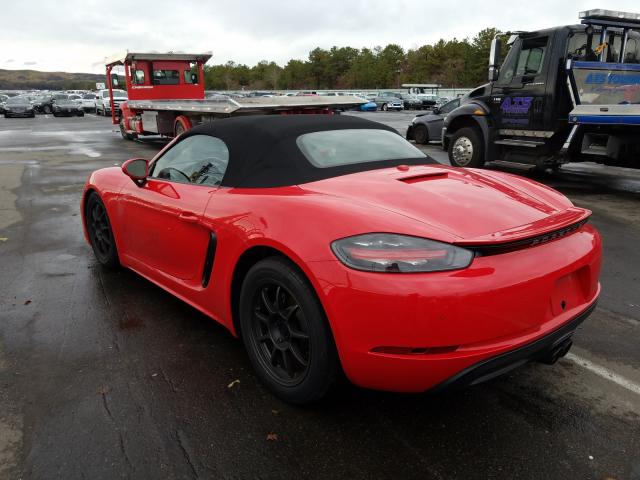 2017 PORSCHE BOXSTER WP0CA2A84HS221613