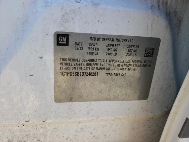 2013 CHEVROLET CRUZE LTZ 1G1PG5SB1D7246261