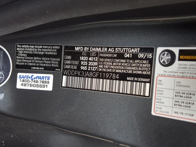 2016 MERCEDES-BENZ SLK 300 WDDPK3JA8GF119784