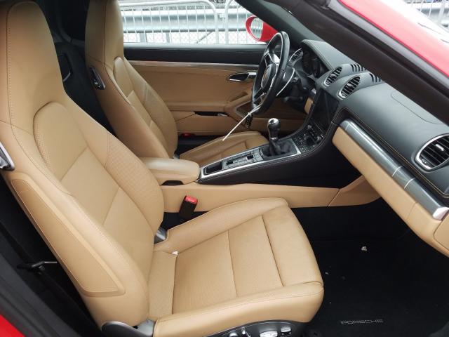 2017 PORSCHE BOXSTER WP0CA2A84HS221613