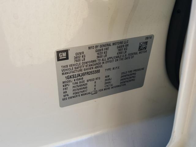 2015 GMC YUKON XL D 1GKS2JKJ6FR263388