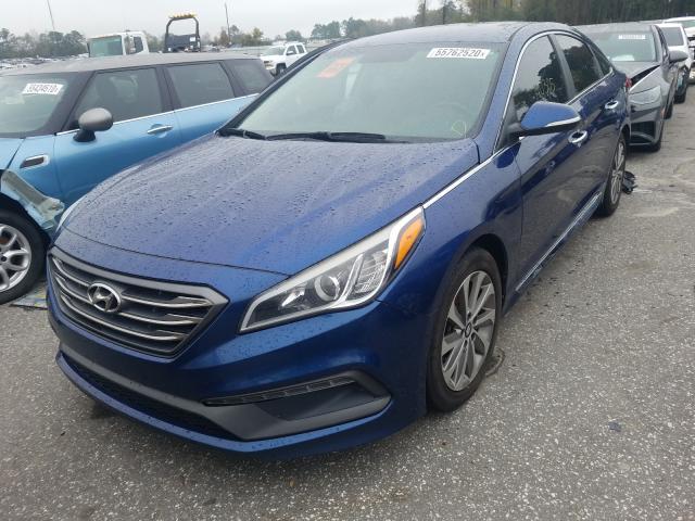 2015 HYUNDAI SONATA SPO 5NPE34AF0FH109545