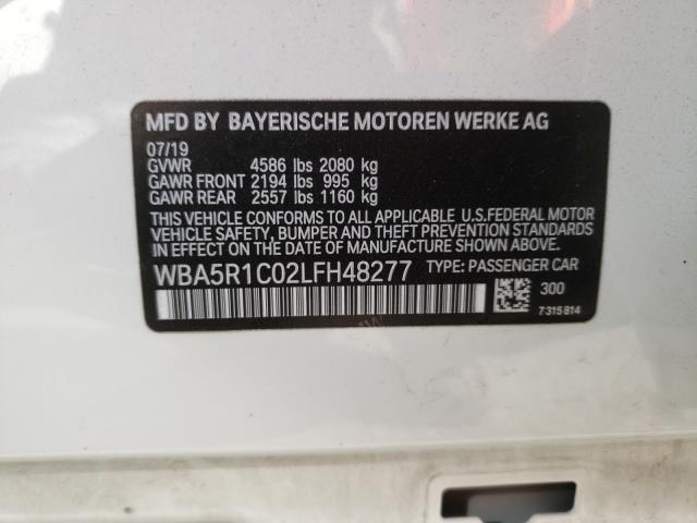 2020 BMW 330I WBA5R1C02LFH48277