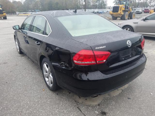 2013 VOLKSWAGEN PASSAT SE 1VWBH7A36DC123628