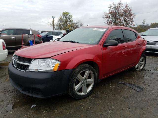 2013 DODGE AVENGER 1C3CDZAB1DN551315