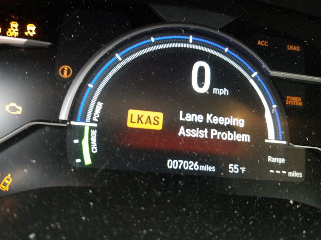 2019 HONDA CLARITY JHMZC5F16KC006509