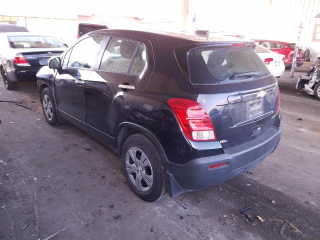 2015 CHEVROLET TRAX LS KL7CJKSBXFB085542