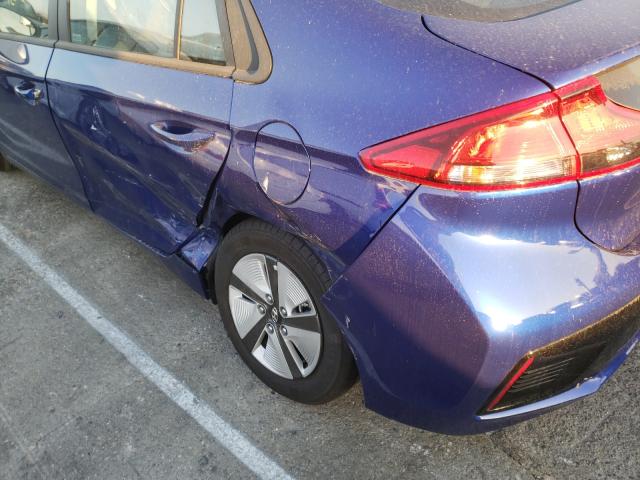 2019 HYUNDAI IONIQ BLUE KMHC65LC9KU180648