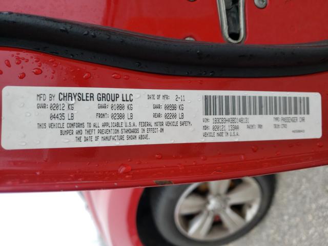 2011 DODGE CALIBER MA 1B3CB3HA3BD148131