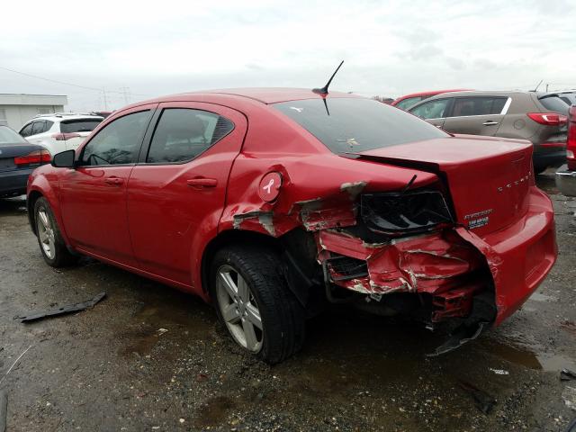 2013 DODGE AVENGER 1C3CDZAB1DN551315