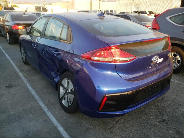 2019 HYUNDAI IONIQ BLUE KMHC65LC9KU180648