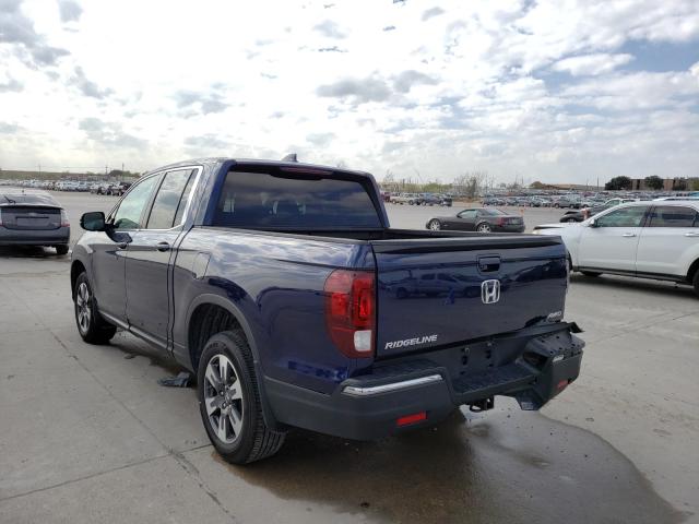 2017 HONDA RIDGELINE 5FPYK3F51HB017637