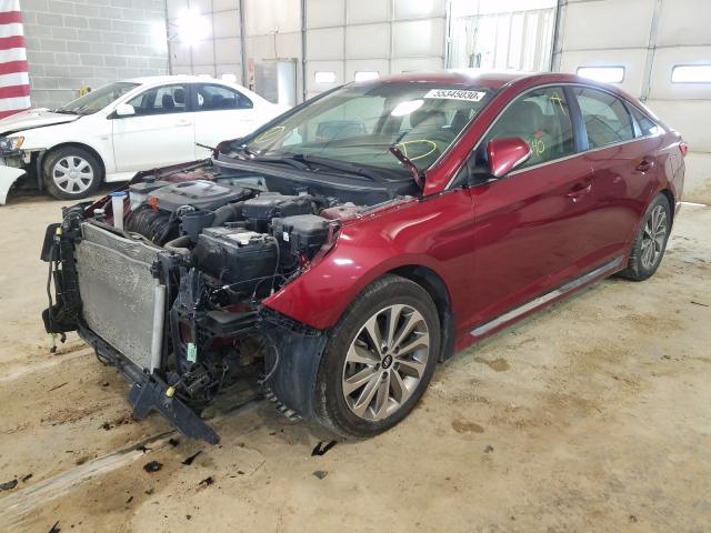 2015 HYUNDAI SONATA SPO 5NPE34AF9FH126764