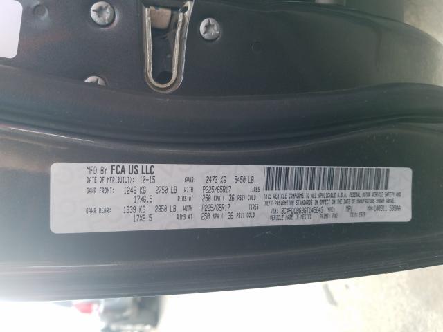 2016 DODGE JOURNEY SX 3C4PDCBG3GT145643