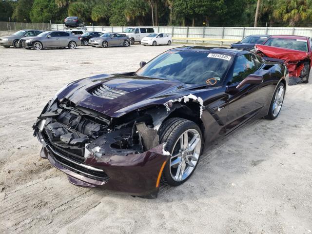 2017 CHEVROLET CORVETTE S 1G1YB2D75H5109061