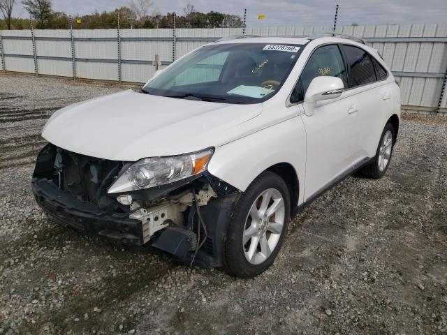 2012 LEXUS RX 350 2T2ZK1BA8CC083910