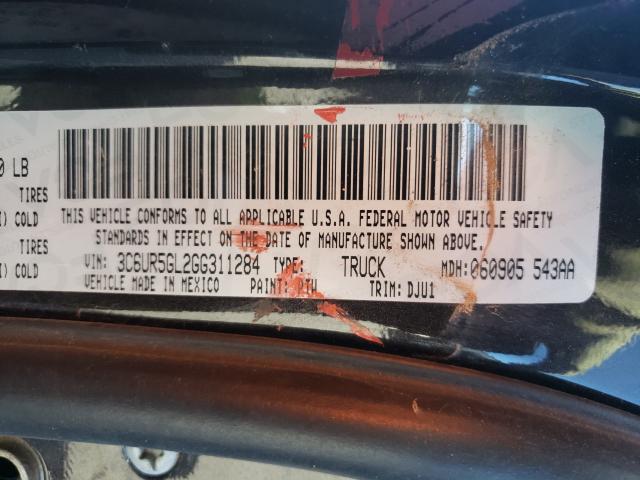 2016 RAM 2500 LONGH 3C6UR5GL2GG311284