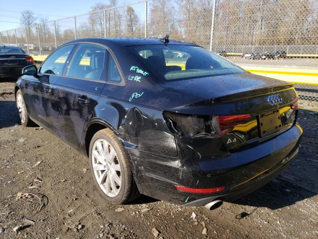 2017 AUDI A4 PREMIUM WAUANAF43HN007218