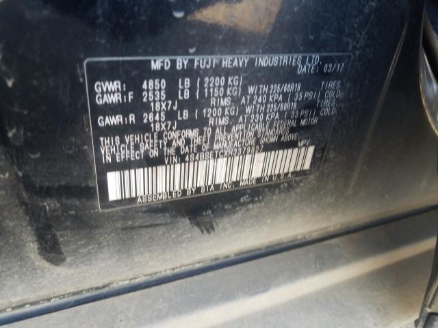 2017 SUBARU OUTBACK TO 4S4BSETCXH3379827