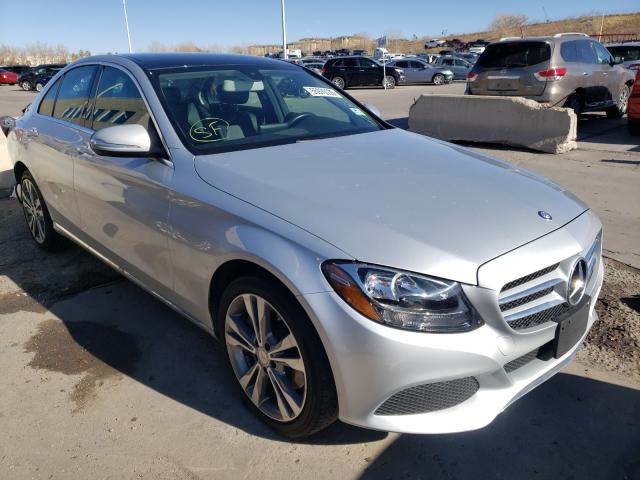 Salvage vehicles for parts for sale at auction: 2015 Mercedes-Benz C 300 4matic