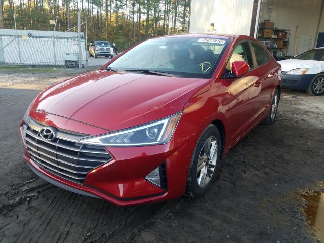 2019 HYUNDAI ELANTRA SE KMHD84LFXKU791680