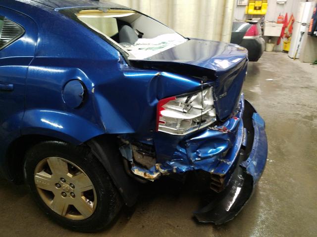 2010 DODGE AVENGER SX 1B3CC4FB9AN172831