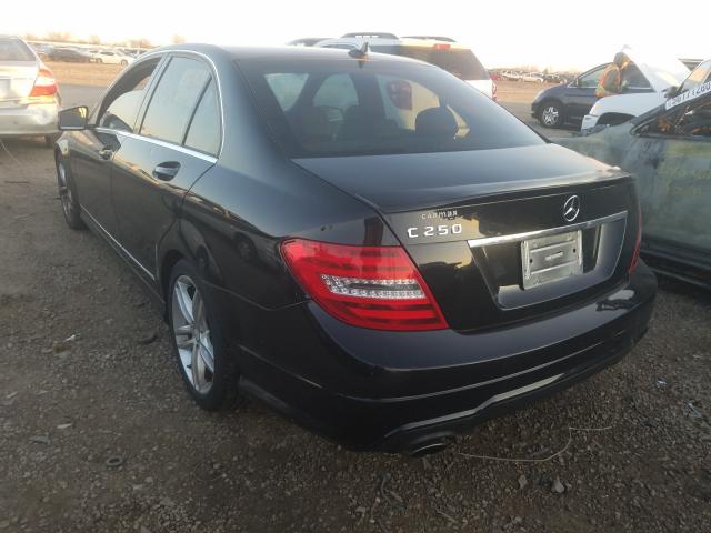 2013 MERCEDES-BENZ C250 WDDGF4HBXDR258446