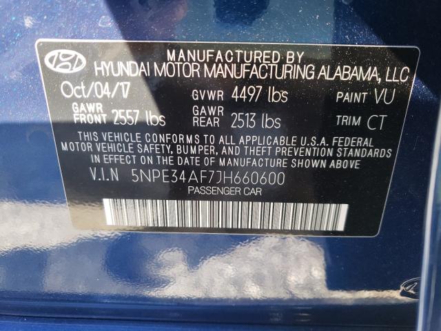 2018 HYUNDAI SONATA SPO 5NPE34AF7JH660600
