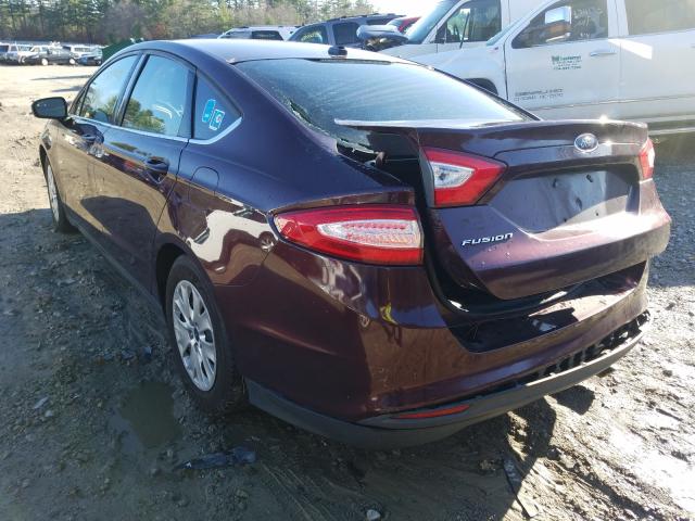 2013 FORD FUSION S 3FA6P0G74DR136426