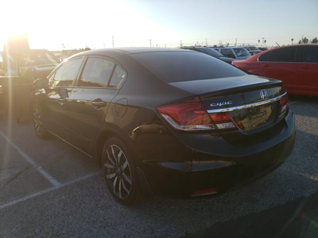 2014 HONDA CIVIC EXL 19XFB2F97EE263672
