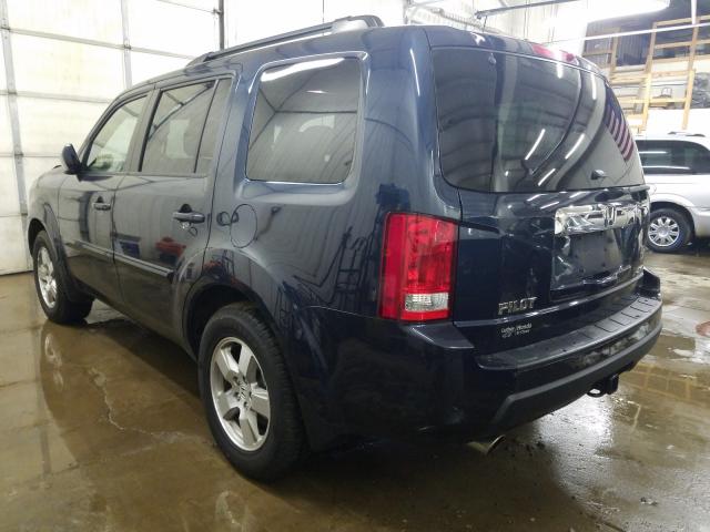 2011 HONDA PILOT EXL 5FNYF4H51BB065193