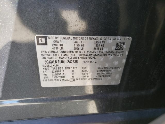 2018 GMC TERRAIN SL 3GKALNEU0JL242235