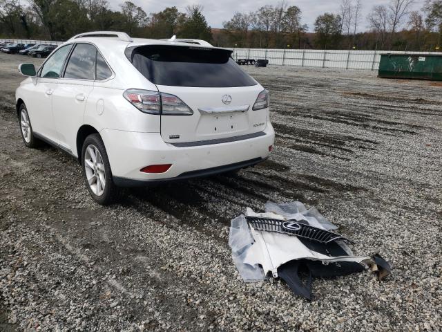 2012 LEXUS RX 350 2T2ZK1BA8CC083910